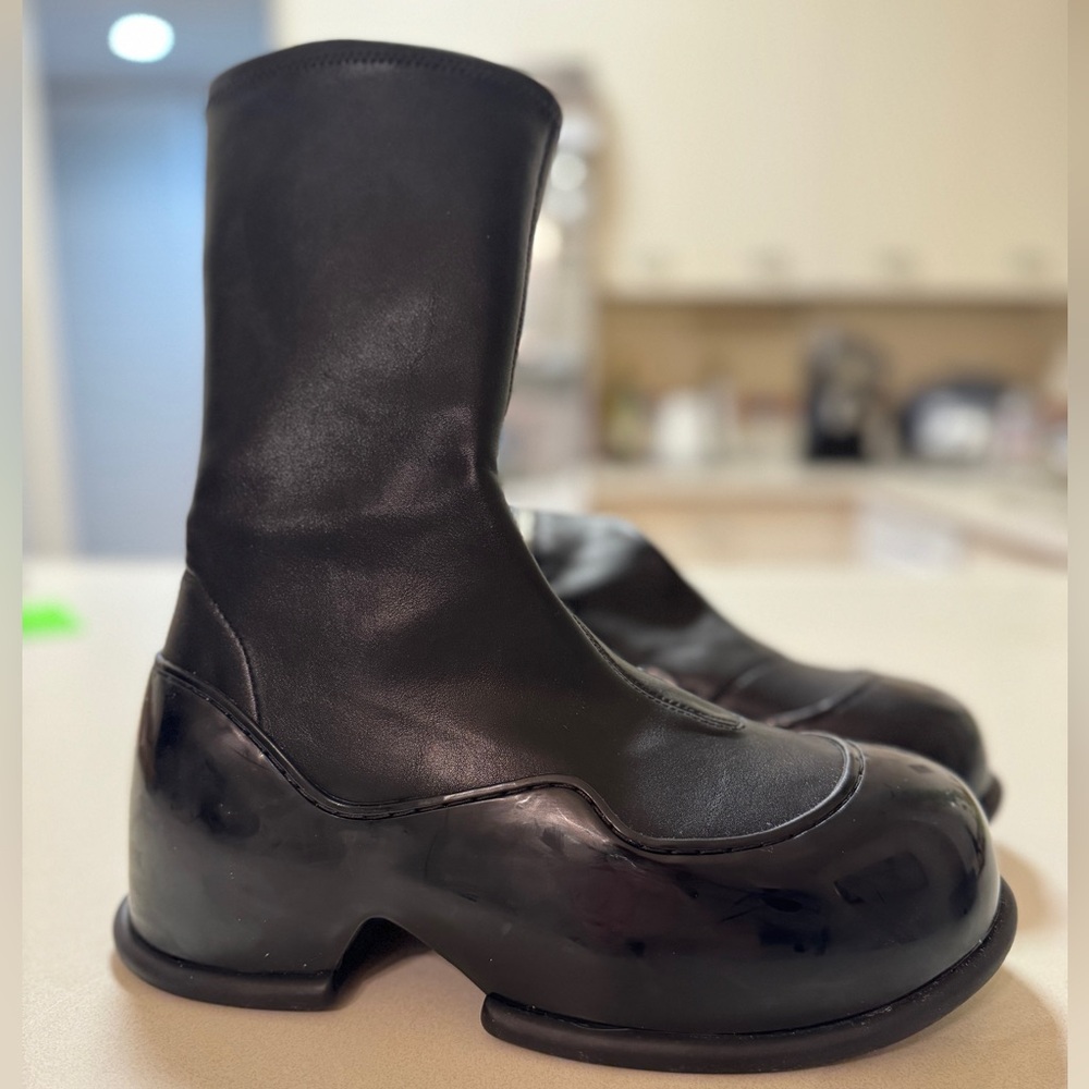 Charles & Keith Black Boots
